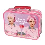 Vandor 14180 I Love Lucy Mini Tin Tote, Job Switching