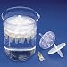 Bel-Art Scienceware 370840020 TPX Polymethylpentene Round Bubble Floating Rack with Hold-Down Disk, 20 Place
