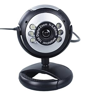 XIJ-01 CMOS 130W HD Night Vision Notebook Desktop Computer USB Video Camera