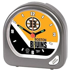 Boston Bruins Plastic Alarm Clock by 