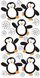 Dimensional Stickers-Penguins & Snowflakes