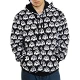 Essential DJ Glasses Print Hoodie (Black)