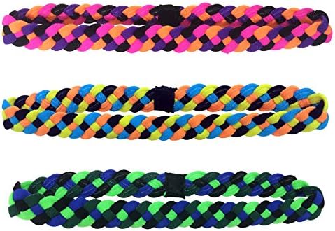 Sports Headband with NO SLIP GRIP technology - #1 Choice for Athletes! - Perfect for Keeping Your Hair in Place while Running, Working Out, Yoga, Soccer, Softball, Basketball, Volyball or Any Sport