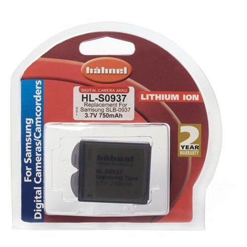 Hähnel HL-S0937 3,7V 750mA Ersatzakku Typ Samsung SLB-0937 f. L830, L730