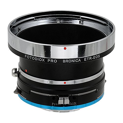 Fotodiox Pro Lens Shift Adapter Bronica ETR Lenses to Fujifilm X Mirrorless Cameras (i.e. X-Pro1, X-E1, X-M1)