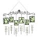 Grasslands Road All Hallow's Eve Glow in the Dark "Beware" Beaded Chime