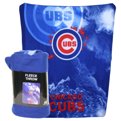 MLB Lightweight Fleece Blanket - Chicago Cubs (Ghost) at Amazon.com