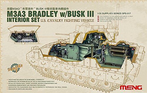1/35 M3A3 Bradley BUSKIII interior set