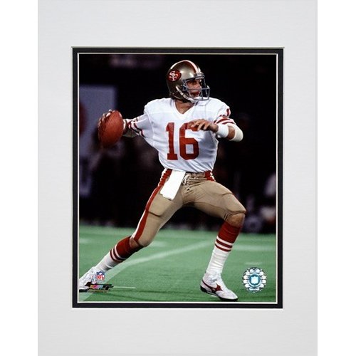 Photo File San Francisco 49ers Joe Montana Matted Photo