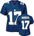 Plaxico Burress Blue Reebok NFL Replica New York Giants Women's Jersey