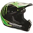 Thor MX Quadrant Pro Circuit Men's MX Motorcycle Helmet w/ Free B&F Heart Sticker Bundle - Pro Circuit