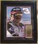 Dale Earnhardt Race Used Car Piece Includes 11" x 14" Photograph With Piece of Racecar in a 21" x 29" Deluxe Photograph Frame