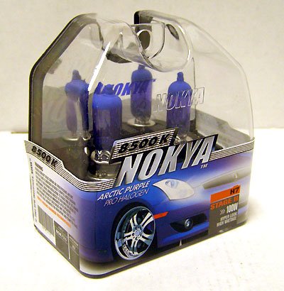 Nokya Arctic Purple H7 Headlight Bulb 8500K (Stage 2)