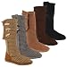 Bearpaw Womens Knit Tall Boot