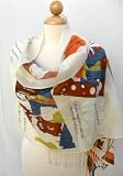 Soft Touch Long Scarf Shawl Wrap-100% Pure Inner Mongolian Pashmina Long Scarf Shawl-Italian Fashion Style Lady Wrap-For All Seasons ,Weight 100g ,Perfect Size at 25