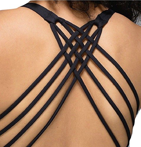 Lululemon Free To Be Wild Strappy Sports Bra Black
