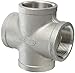 Stainless Steel 304 Cast Pipe Fitting, Cross, Class 150, 1/2