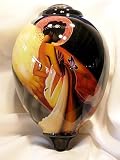 Annunciation by Thomas Blackshear - Ne  Qwa Ornament LE-TB-527