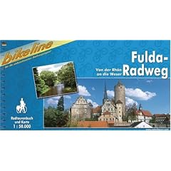 Bikeline Radtourenbuch, Fulda-Radweg: Von der Rh�n an die Weser. Radtourenbuch und Karte 1 : 50 000