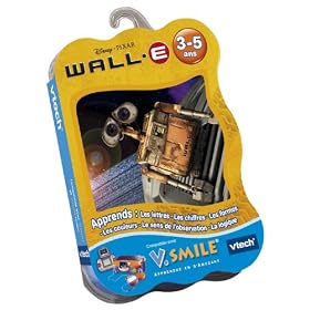 VTech - Cartouche de jeu V.Smile  Wall.E - 92845
