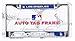MLB L.A. Dodgers Chrome License Plate Frame-