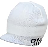 Etnies Breadwinner Visor Beanie - White / Charcoal
