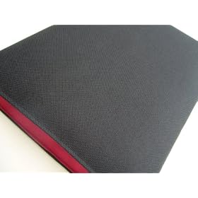 Samsung N140 10.1 inch Netbook exclusive fit black Cordura sleeve red microfibre lining Samsung N140 10.1 inch Netbook exclusive fit black Cordura sleeve red microfibre lining