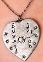 Official Twilight Movie - Edward / Jacob Spinner Heart Necklace