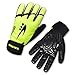 Tenn Unisex Cold Weather Plus Gloves - Hi-Viz Yellow - Lrg (Womens: 2XL)
