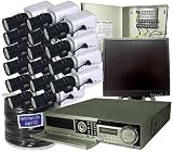16 Camera Pro Elite Indoor System With CPH4000 Camera & LCD