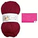 Strickgarn Lisa, 50g, Fb. 30, Neonpink