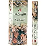 Chocolate Incense Sticks Six-pack (~20 Sticks Per Pack) Box