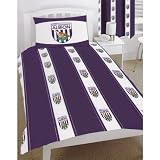 West Bromwich Albion Football Club DOUBLE Quilt/Duvet Cover Bedding Set