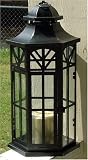 Black Pagoda Indoor/Outdoor Lantern