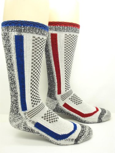 Mens Energizing Performance Ski Socks 2 PairsB005F51Q3U