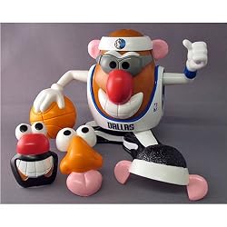 Dallas Mavericks NBA Sports-Spuds" Mr. Potato Head Toy"