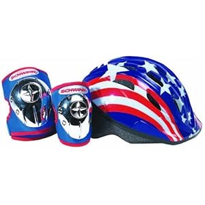 Schwinn Kids Micro Bicycle Helmet and Protective Pad Value Pack (Toddler) by 