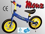 Monz Laufrad Alu mini Viper 12  blau, Bandbremse, Ständer, TÜV/GS, NEU
