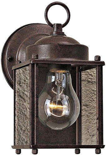 Antique Bronze 8 1/4 High Wall Light
