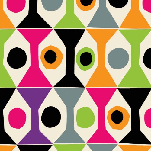 Ideal Home Range 20 Count Boston International 3-Ply Paper Cocktail Napkins, Marimekko