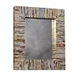 Recycled Magazine Mirror - Rectangular