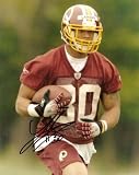 Laron Landry Autographed/Hand Signed Washington Redskins 8x10 Photo (Training Camp)