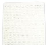 Zorbit : Cellular Pram Blanket 75x100cm White
