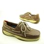 Sperry Mens Deck Lite 3 Eye Dark Brown LE Boat shoe Sz: 9