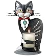 Princessa the Cat Tealight/Votive Handcrafted Metal Candle Holder