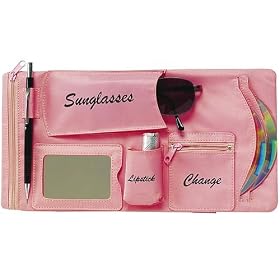 Ladies Visor Car Organiser & Tax Disc Holder