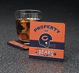 NFL Football Team Property Four Piece Foam Coaster Set