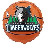 Minnesota Timberwolves Basketball - Foil Balloon
