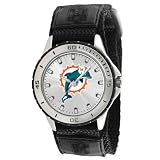 Game Time Men's NFL-VET-MIA Veteran Custom Miami Dolphins Veteran Series Watch