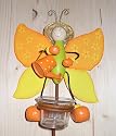 Teelichthalter "Schmetterling" auf Metallstab